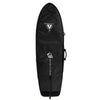 Boardbags - Creatures of Leisure - Creatures Of Leisure Fish Double DT2.0 Boardcover Black Silver - Melbourne Surfboard Shop - Shipping Australia Wide | Victoria, New South Wales, Queensland, Tasmania, Western Australia, South Australia, Northern Territory.