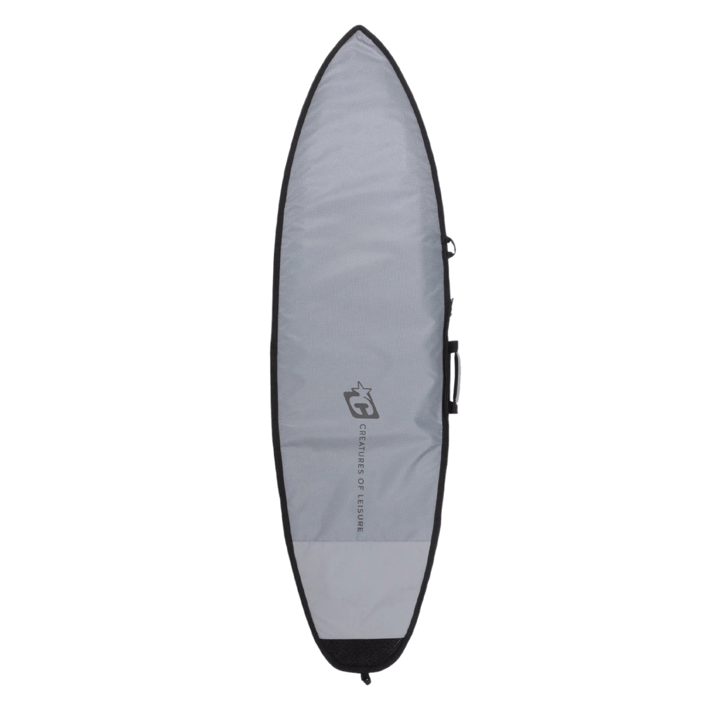 Creatures Of Leisure Shortboard Day Use DT2.0 Boardcover Titanium Black Boardbags Creatures of Leisure 