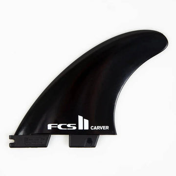 FCS II Carver Black GF Thruster Set Fin Large