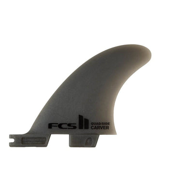 FCS II Carver Neo Glass Smoke Quad Rear Side Byte Fins - Small