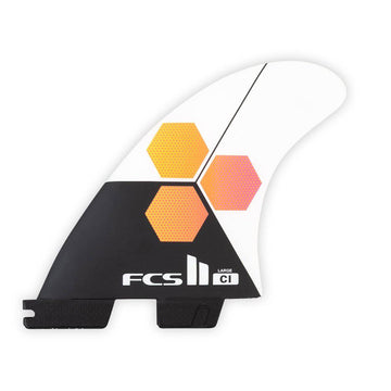 FCS II CI PC Tri Fins White