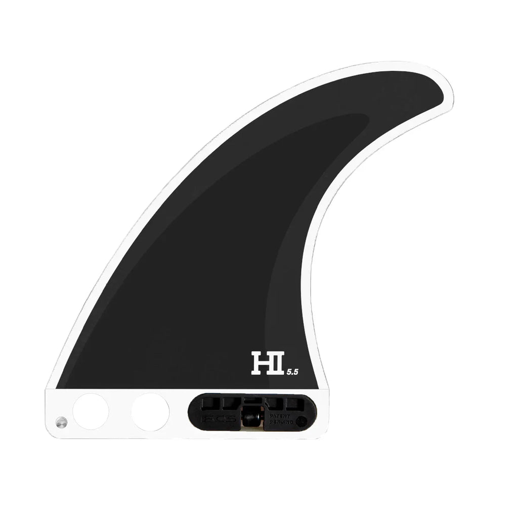 FCS II Harley Single PC 5.5" Single Fin Surfboard Fins FCS Black 