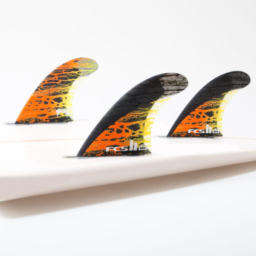 Surfboard Fins - FCS - FCS II MB PC Carbon Tri Fins - Melbourne Surfboard Shop - Shipping Australia Wide | Victoria, New South Wales, Queensland, Tasmania, Western Australia, South Australia, Northern Territory.