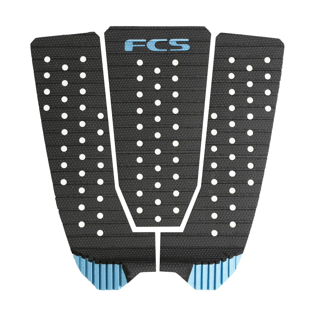 FCS Kolohe Andino Treadlite Traction Tail Pad Tailpads FCS Black/Tranquil Blue 