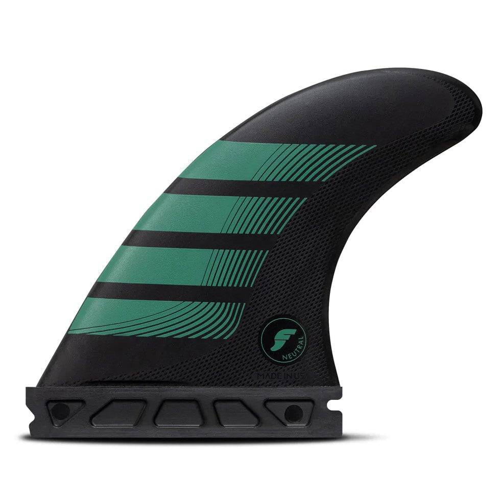 Futures F6 Alpha Series Medium Teal Surfboard Fins Futures 