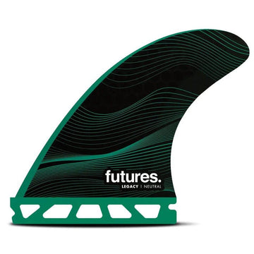 Futures F6 Legacy Series HC Thruster Fin Set Medium Green