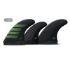 Futures F8 Alpha Series Large 5-Fin Set Carbon/Olive Surfboard Fins Futures 