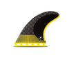 Futures P8 Blackstix Thruster - Yellow Surfboard Fins Futures 