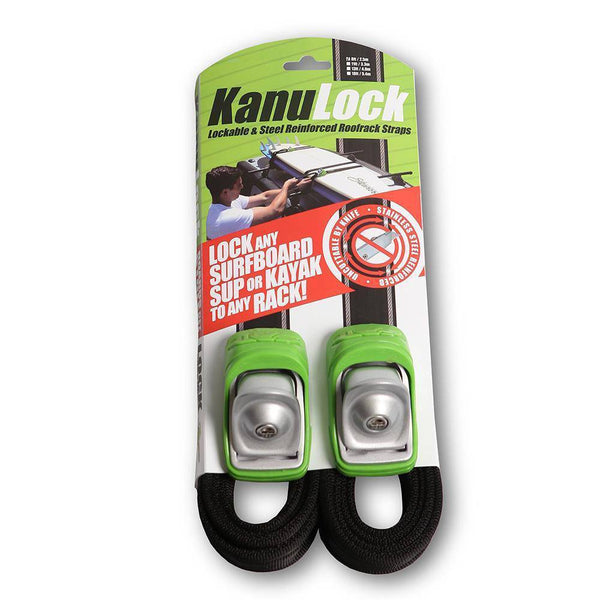 Vehicle Accessories - Kanulock - Kanulock Lockable Tiedown Set - Melbourne Surfboard Shop - Shipping Australia Wide | Victoria, New South Wales, Queensland, Tasmania, Western Australia, South Australia, Northern Territory.