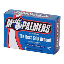 Mrs Palmers 90g Cool Water surf wax bar