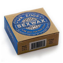 Sex Wax Tropical Blue surfboard wax for hot water and base coat use