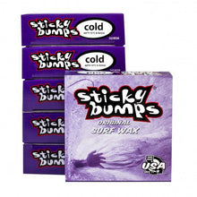 Sticky Bumps Cold Purple surfboard wax for water below 15C