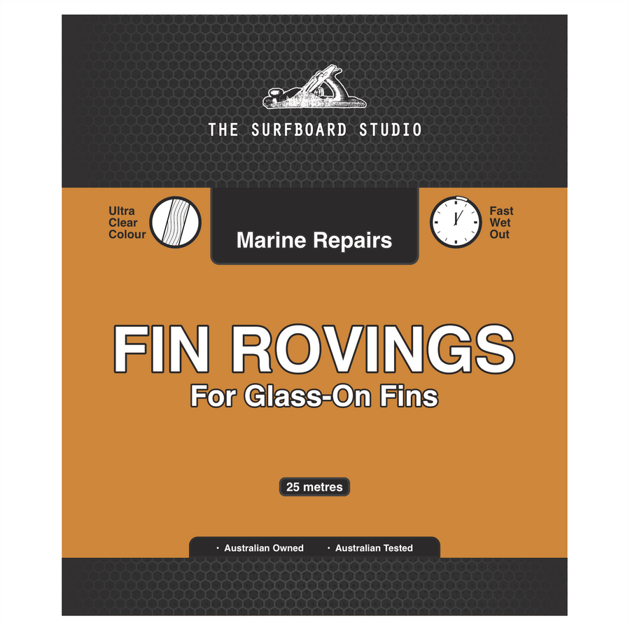 The Surfboard Studio - Fin Rovings Glassing The Surfboard Studio 