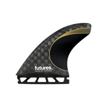 Futures 3/2 Vector Blackstix+ Thruster - Medium Thruster Fin Set