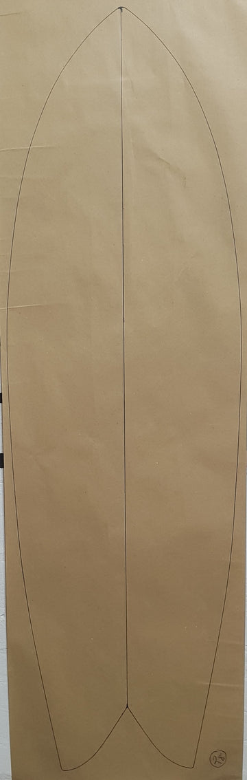 Fish 5'11xN165/8x22xT171/2 #28