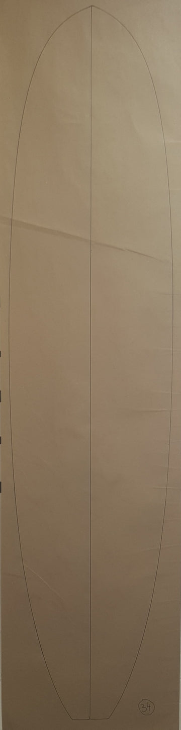 Mini Mal 7'6xN161/2x207/8xT137/8 #34