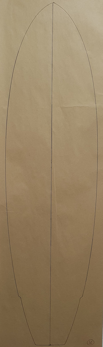 Shortboard 6'0xN145/8x191/2xT14 #12