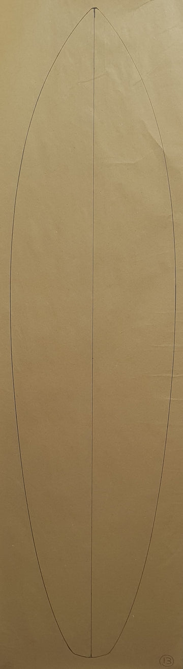 Shortboard 6'6xN14x191/4xT123/4 #13