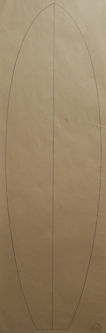 Shortboard 5'6xN151/4x191/2xT141/8 #14