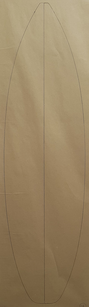 Shortboard 6'0xN13x197/8xT151/4 #18