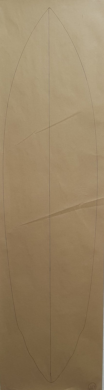 Single Fin 6'7xN133/4x20xT131/8 #10