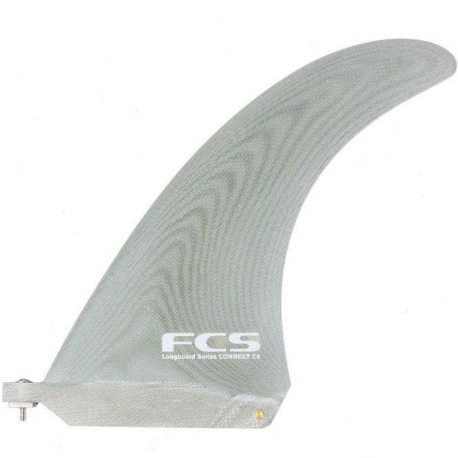 Surfboard Fins - FCS - Connect Screw & Plate PG Clear Longboard Fin - Melbourne Surfboard Shop - Shipping Australia Wide | Victoria, New South Wales, Queensland, Tasmania, Western Australia, South Australia, Northern Territory.