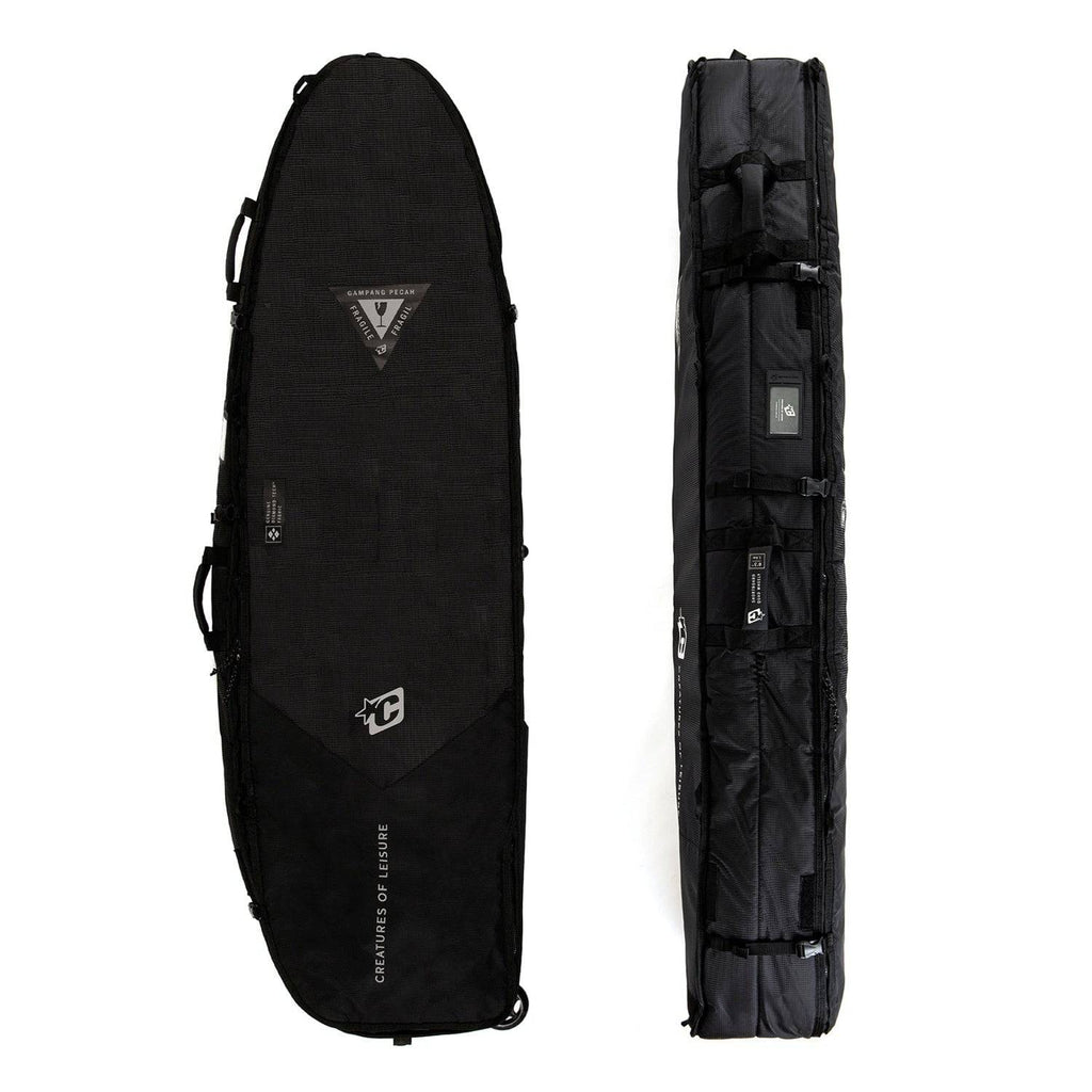 Creatures Of Leisure Shortboard Quad Wheely DT2.0: BLACK Boardbags Creatures of Leisure 6'3" 