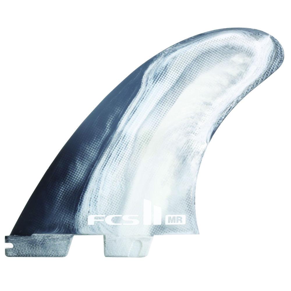 FCS II Specialty Series Replacement Fins Surfboard Fins FCS MR -Black / White Left 