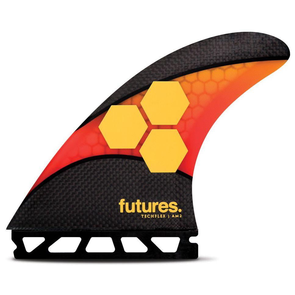 Futures AM2 Techflex Large Thruster Set Surfboard Fins Futures 