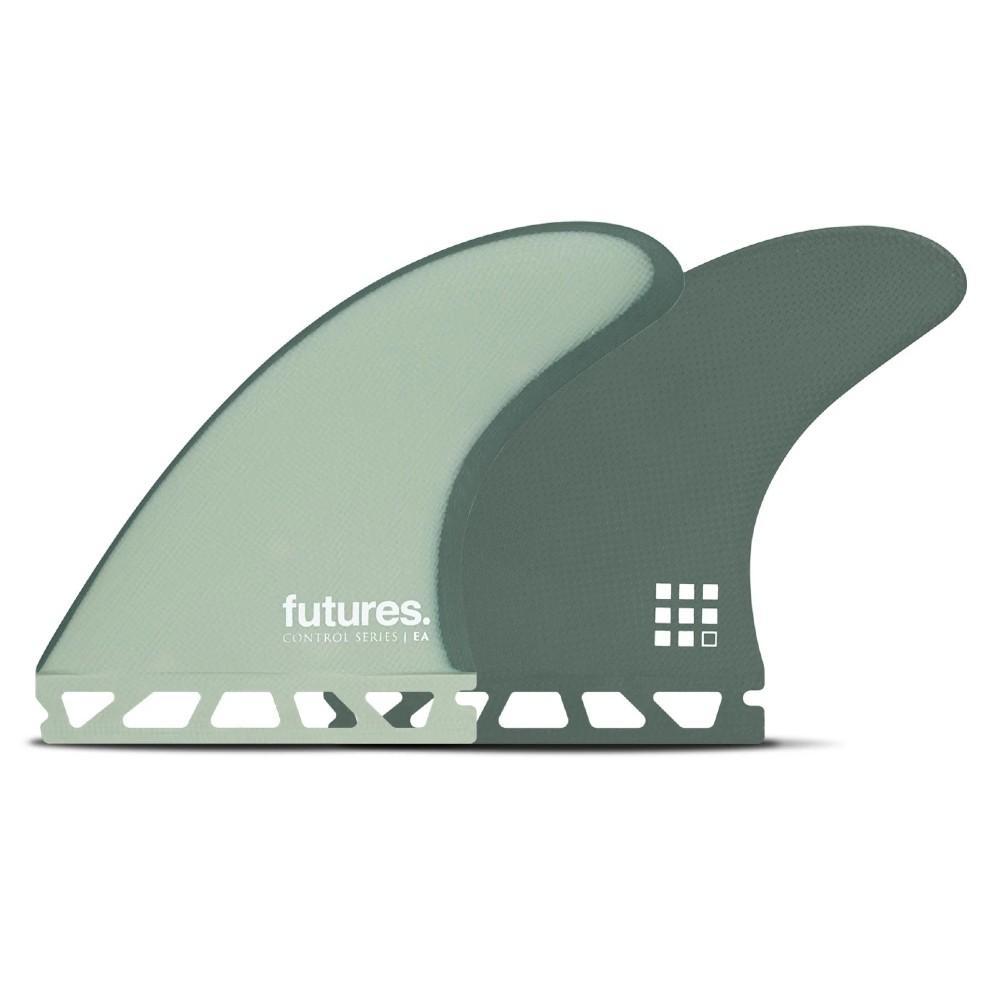 Futures EA Control Series Medium Fibreglass Thruster Set Agua Surfboard Fins Futures 