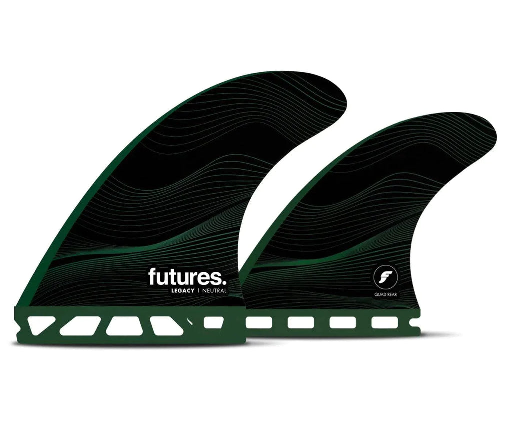 Futures F8 Legacy Series Large Quad Set Surfboard Fins Futures 