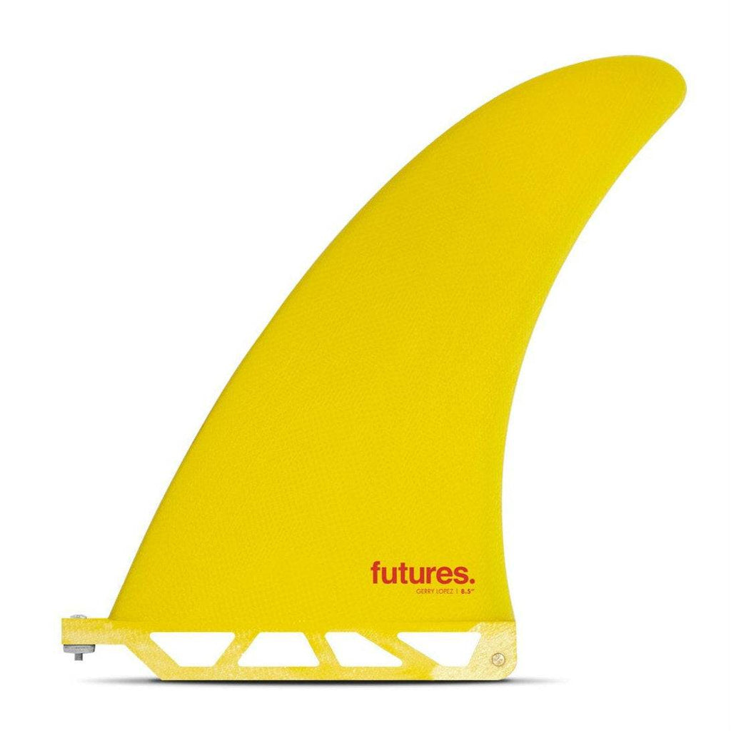 Futures Gerry Lopez 8.5 Yellow FG Surfboard Fins Futures 
