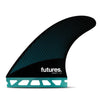 Futures R6 Legacy Series Rake HC Medium Thruster Set Surfboard Fins Futures 