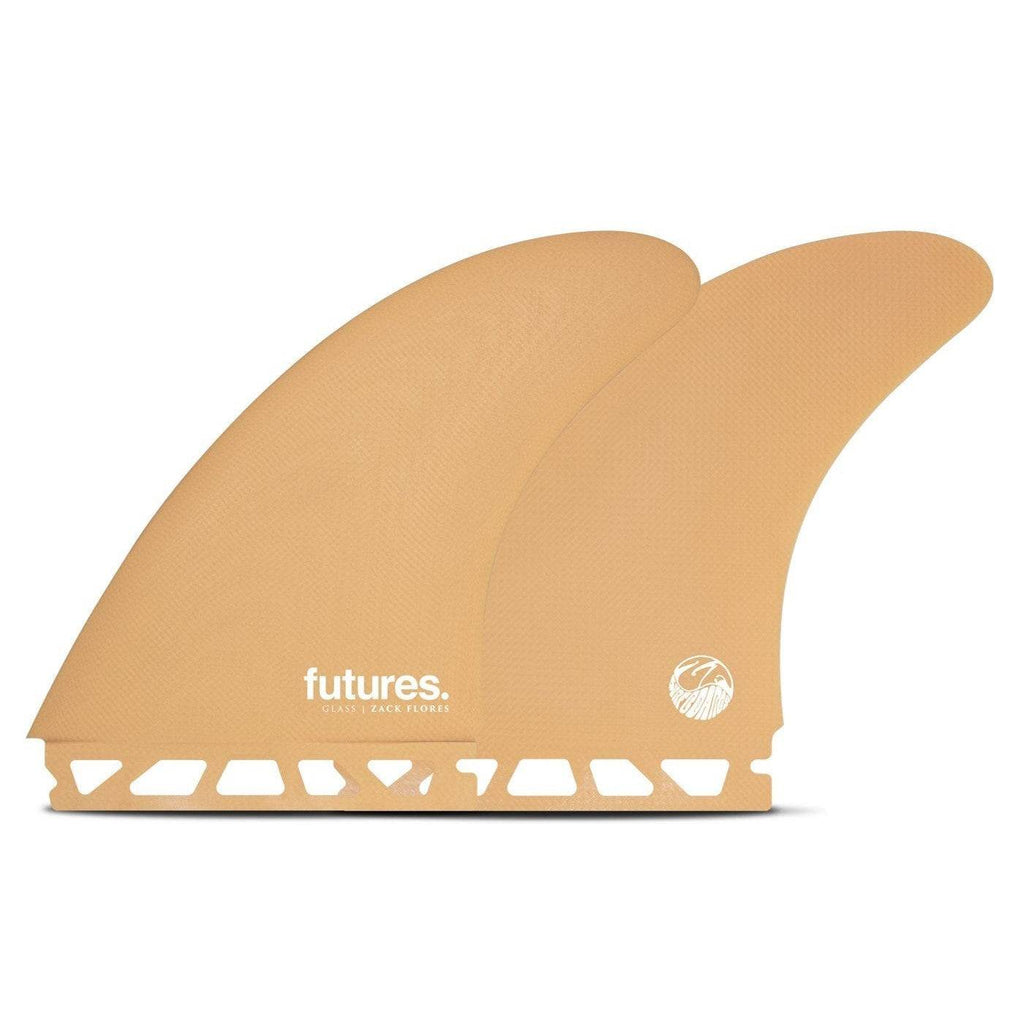 Futures Zach Flores FG Twin Orange Surfboard Fins Futures 
