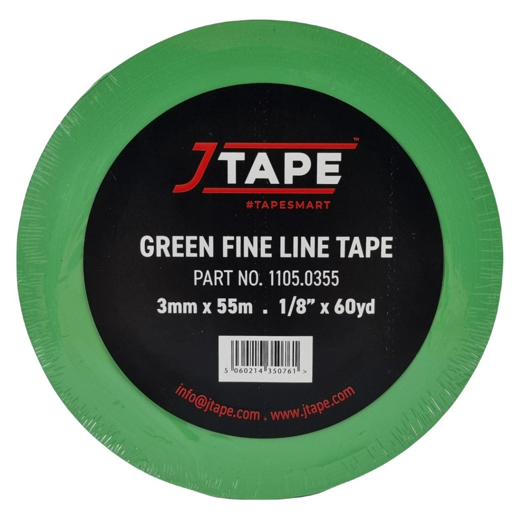 J Tape Green Fine Line Tape Glassing J Tape 3mm 
