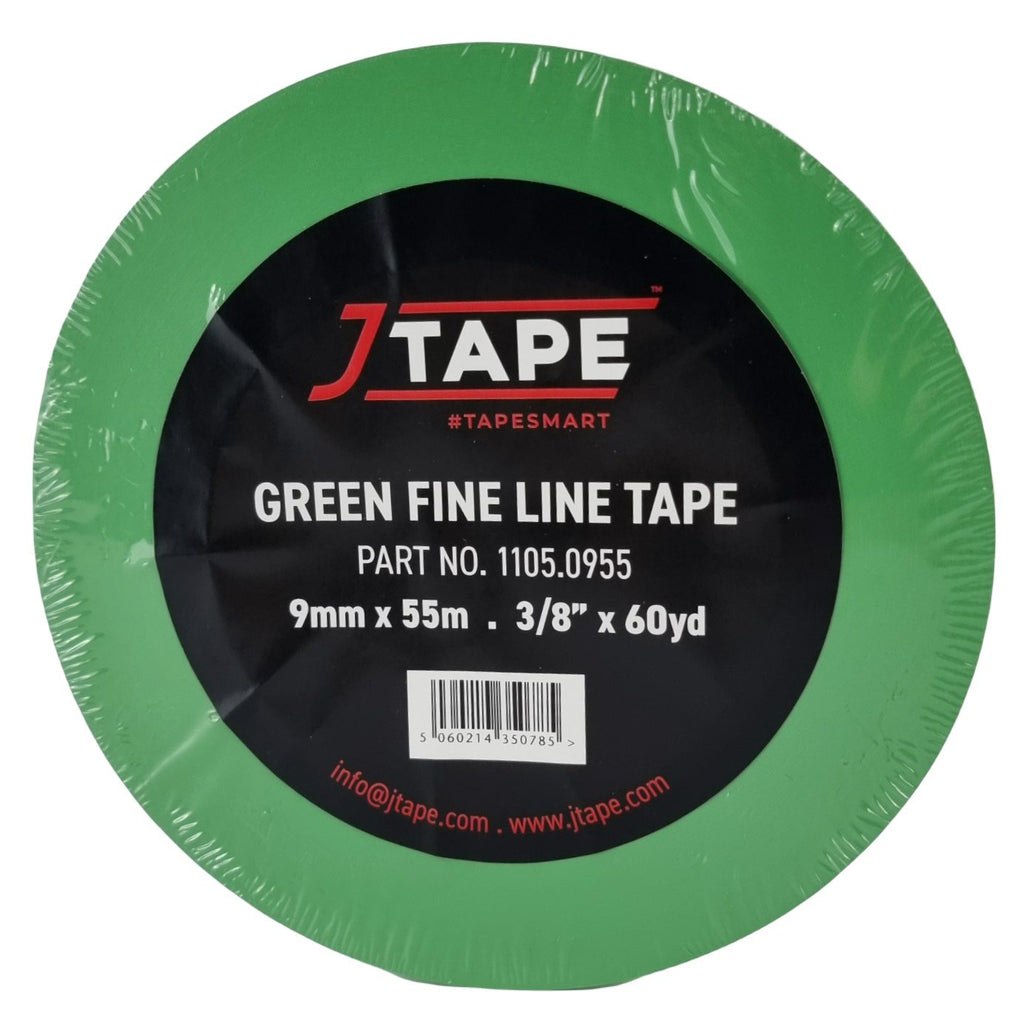 J Tape Green Fine Line Tape Glassing J Tape 9mm 